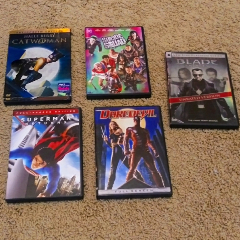 Marvel and DC : DVDs Collection